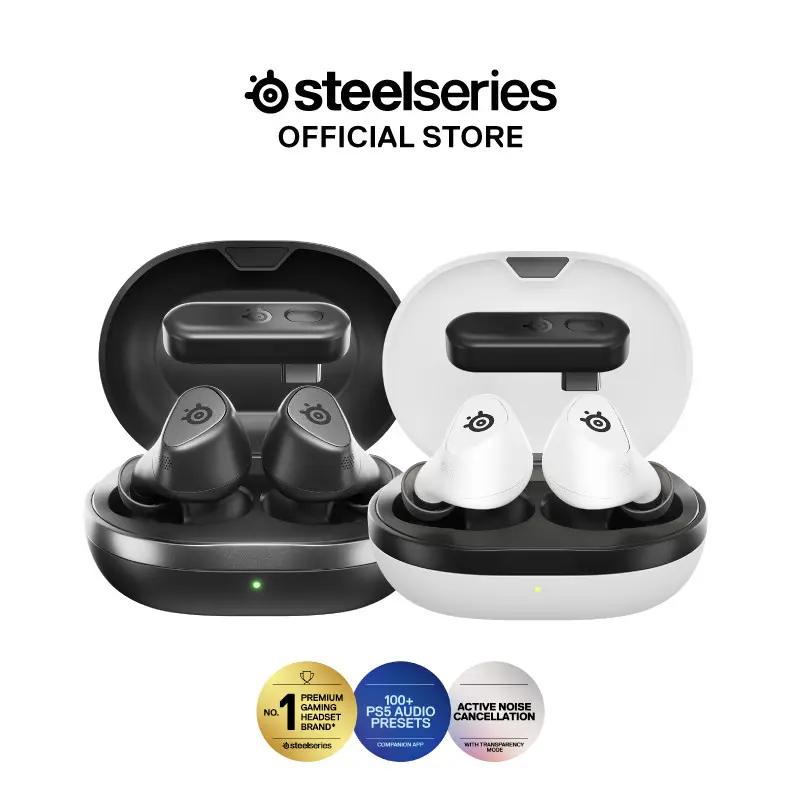 Steelseries Arctis GAMEBUDS for PlayStation - TWS Bluetooth Gaming Earbuds 0