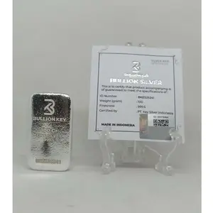 Perak 100 Gram Bullion Key Fine Silver 999