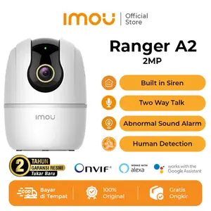 IMOU Ranger A2 2MP Kamera Smart CCTV Wi-Fi Indoor Human Detection Smart Tracking Baby Monitor Two-Way Talk Garansi 2 Tahun