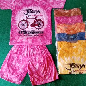 Stelan Kaos Batik Anak Abstrak Cap Onthel Jogja Premium Fashion