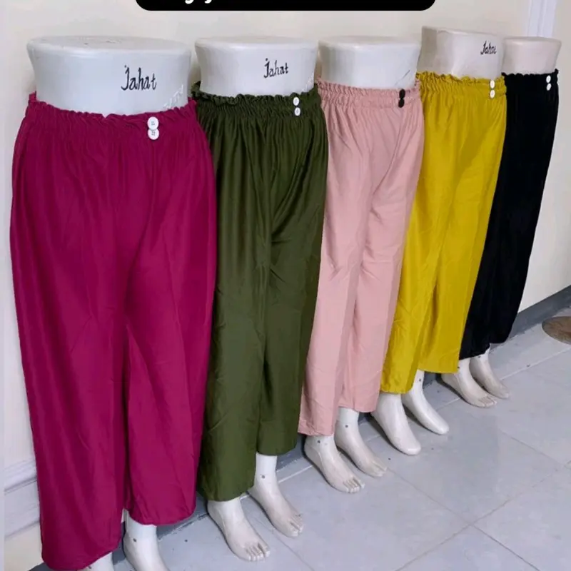 CELANA KULOT KANCING SKUBA 100 ISI 6 PCS Panjang Nyaman 4