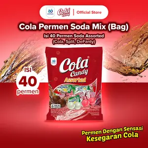 Cola Permen Soda Mix - Soda Candy 1 Bag (Isi 40Pcs)