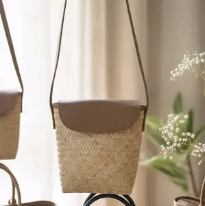 Tas Bamban Mini Selempang Asthetik Uk 16 x 5 x 18