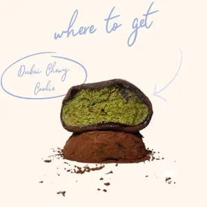 Dubai Chewy Cookie Termurah ( HARGA SPESIAL ) - Jjondeuk Cookie - Chocolate Food Enak Gurih Nutty & Chewy