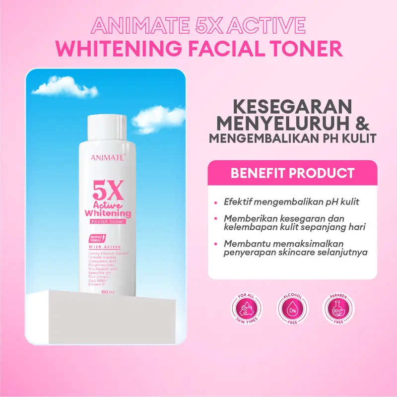 Animate 5x Active Whitening Series 5in1 2