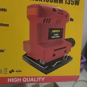 Mesin Amplas XENON X-S008 110x100MM 135W / Mesin Ampas Orbital Sander Kotak Square Palm Finishing Sander S-008 XS008 XENON