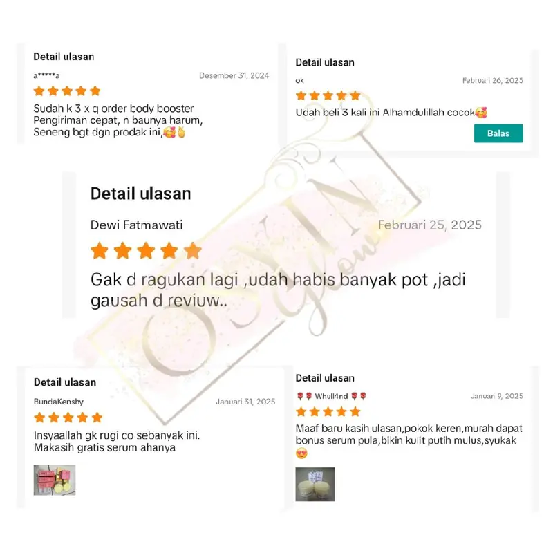 Osyin glow 2 body booster free sabun brightening 5
