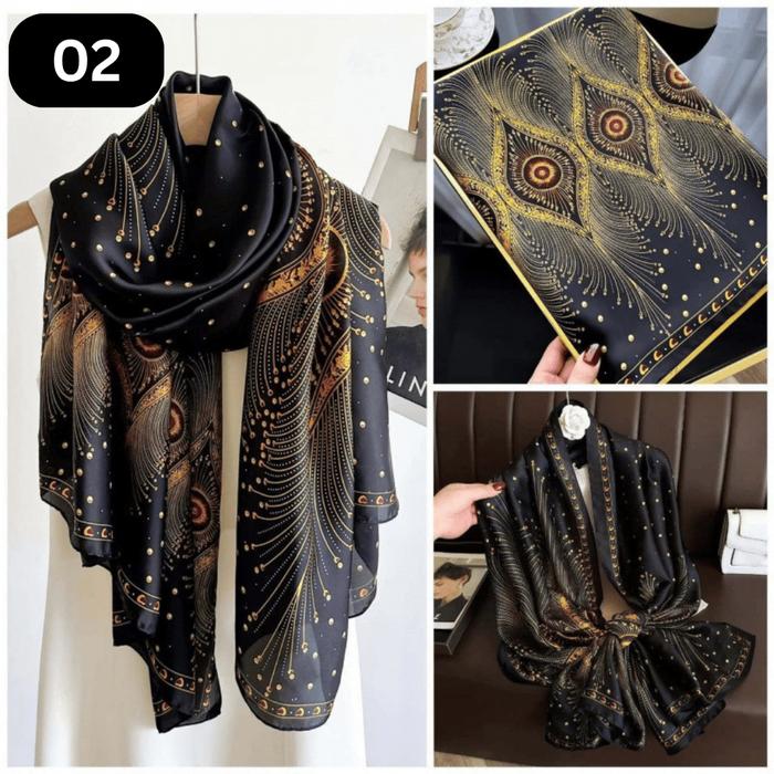 Gambar [Toko1973] ANTOINETTE 180X90cm Korean syal scarf leher scarf tas neck scarf pashmina bohemian gypsy hijab bandana - 01 dari Toko 1973 Kota Administrasi Jakarta Barat 3 Tokopedia