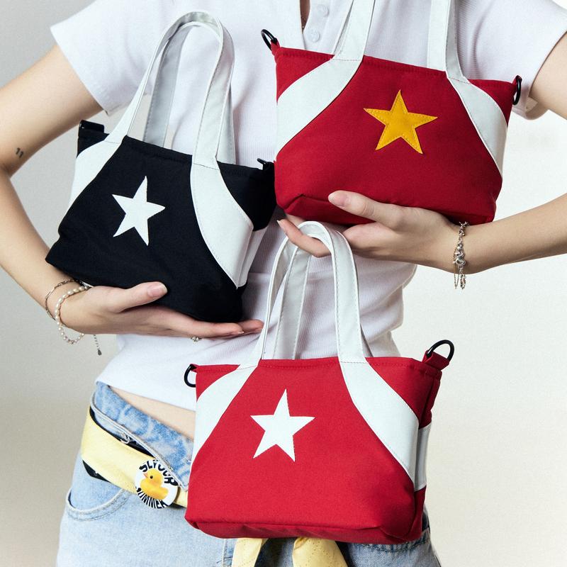 Túi VIETNAM STAR unisex Slyour Bag, túi 2 in 1 vừa đeo chéo vừa đeo vai, túi mini xinh xắn, chất liệu vải dủ trần bông, vừa lap điện thoại khóa kéo Nam Nữ,