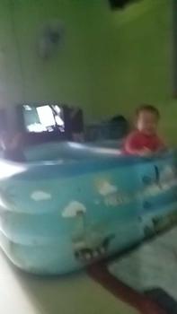 Product Review of Kolam renang ukuran 180cm motif lucu PREMIUM Brand Playground Anak Kotak Permainan Lem from K**M K**H 0