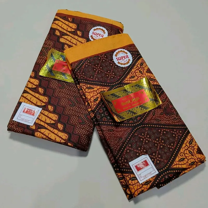 paket hemat isi 2pcs kain jarik panjang batik ibu melahirkan,bawahan kebaya,bedong bayi,persalinan,batik asli pekalongan Kemeja 1