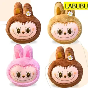 bantal karakter the monster labubu maccaron ukuran 40 cm Bed
