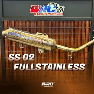 KNALPOT KONDOMAN  SS 02 fullstainles (originalwrc)