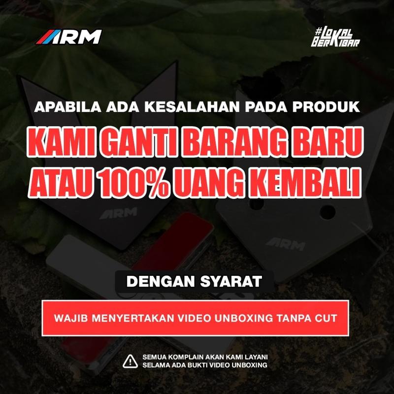 COVER RADIATOR SPINER 3D ARM TYPE BINTANG 2