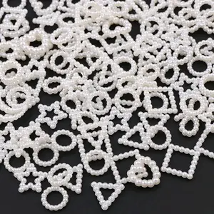 20gr Manik Mote Pearl Mix Berbagai Bentuk BW Beads Craft Diy Aksesoris