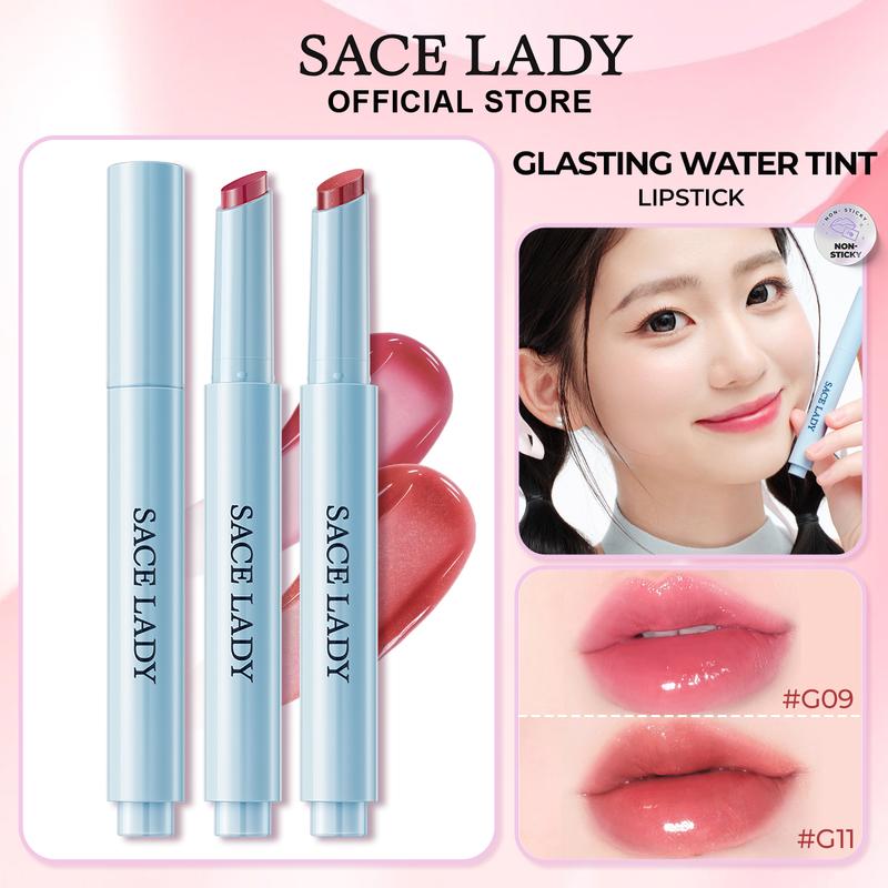 [LIVE] Son Tint Bóng SACE LADY Dưỡng Ẩm Hiệu Ứng Căng Bóng Giúp Đôi Môi Rạng Rỡ Màu Sắc Tự Nhiên 1.8g