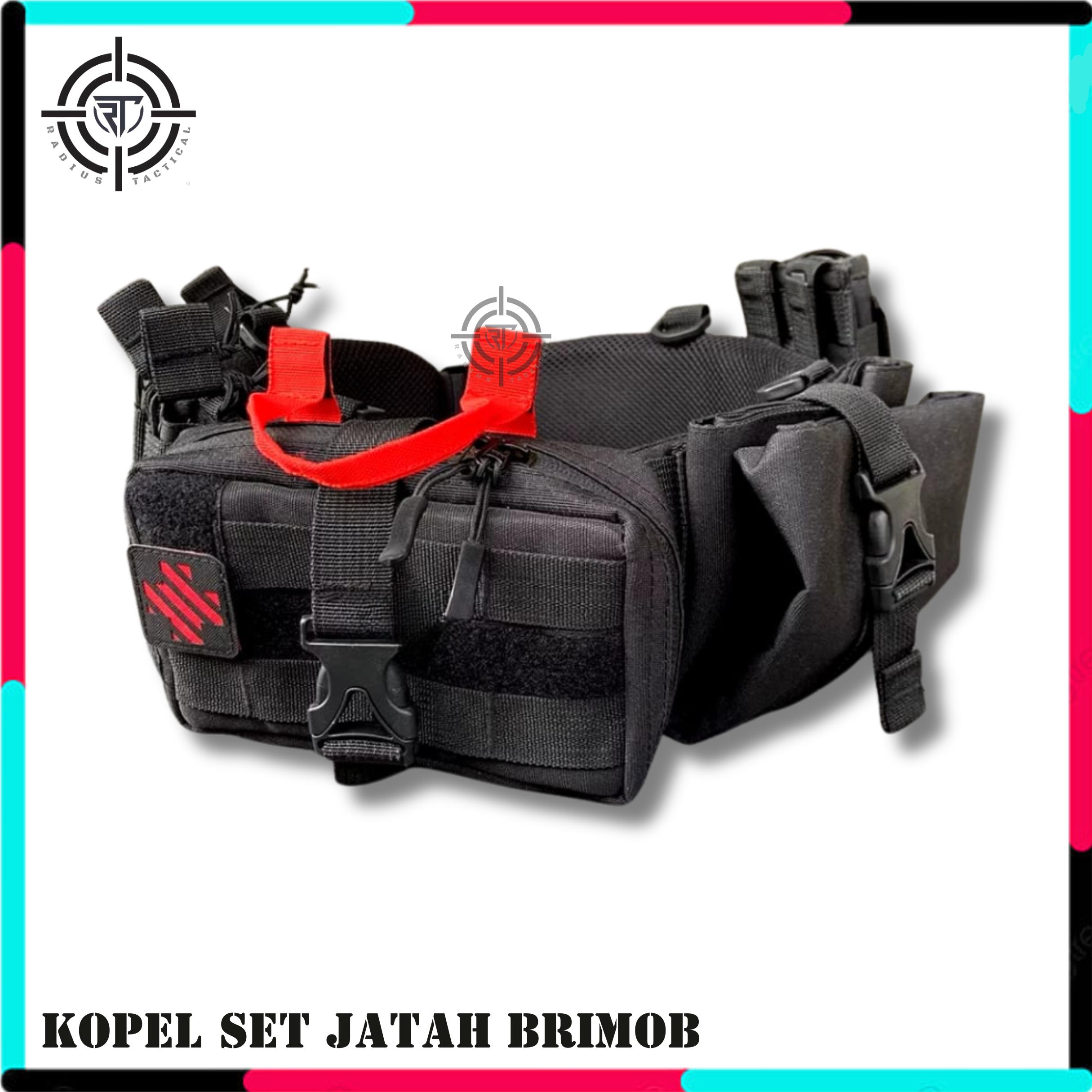 Terbaru!! Kopel model jatah tactical full set berkualitas bahan cordura waterproof
