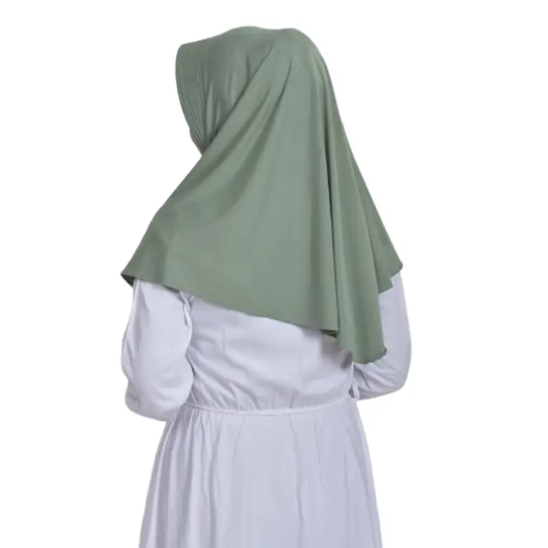 Hijab Instan Hamidah Premium Jersey untuk Wanita Muslim - Ukuran S, M, L - Nyaman Lembut Kerudung Panjang 8