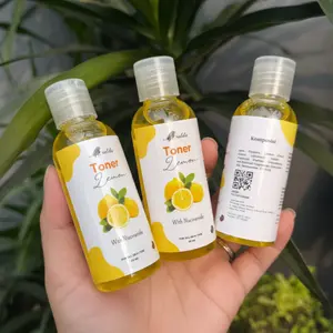 3pcs BPOM ARIELCHA TONER GLOWING EXTRACT LEMON 60ML | Niacinamide | Extract Jeruk Lemon + Vitamin B3 + Vit E + Vit C | Toner Wajah Glowing