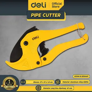 Deli Pipe Cutter / Gunting Pipa 42mm Alumunium+Baja Perkakas DL350042 aluminum pvc