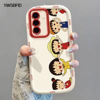 Gambar YWSBFID Casing Hp untuk Samsung A56 5G A36 5G Case Pola Gadis yang lucu kasing Lensa Kontras Penutup Penuh Silikon yang Disesuaikan Puff Casing - Gaya1, Samsung A56 5G dari YWSBFID MALL Kab. Tangerang 2 Tokopedia