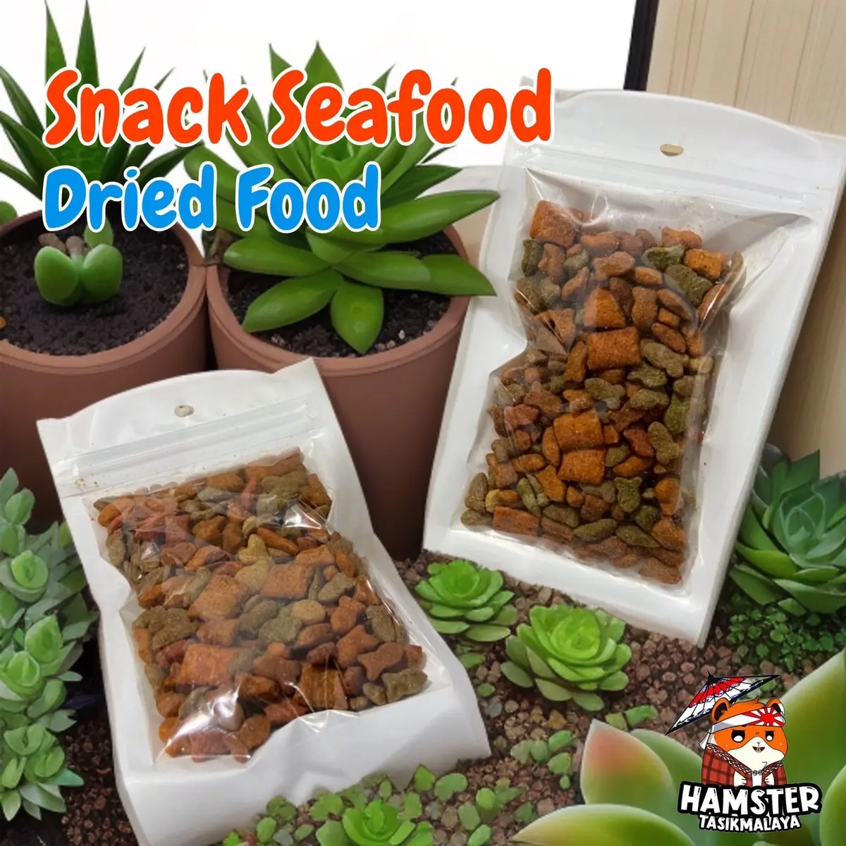 Snack Seafood Hamster/Landak Mini 15g