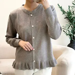 Myrkalla - Ezhara Blouse Knit - Atasan Wanita Fit Body Lengan Panjang - Top Knit