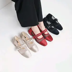 Rafalen Shoes - Sepatu Wanita Slip On Mary Janes | Marley Maryjane 3cm
