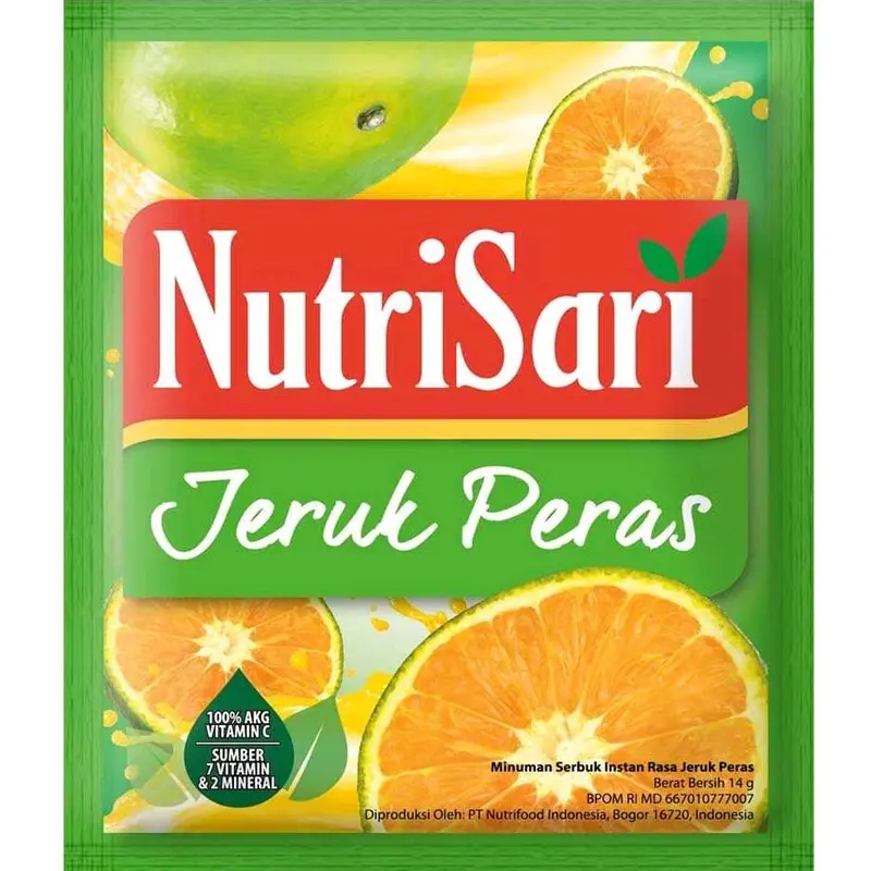 10 Pcs Nutrisari Kaya Rasa. Segarkan dahagamu dengan kesegaran Nutrisari yang Menggelegar Tiap Hari Drink Minuman Cincau Susu Bubuk Manis Powder 5