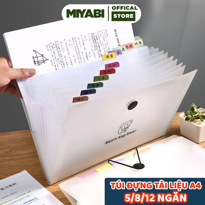 Túi đựng tài liệu nhiều ngăn a4 trong suốt - 12 ngăn - nhựa pp - túi đựng tài liệu a4 khóa dây giá sỉ - cặp đựng tài liệu nhiều ngăn , kẹp file tài liệu , bìa đựng tài liệu a4
