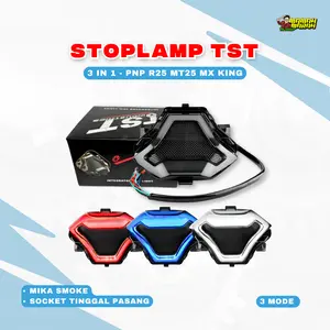 Stoplamp 3in1 R25 Mt25 MX King TST 3 in 1 Lampu belakang Mx King R25 stoplamp biru r25 mx