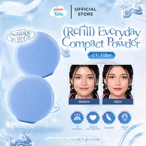 Pigeon Teens Everyday Compact Powder UV Refill|Bedak Padat Remaja|Natural Finish Look |Hypoallergenic