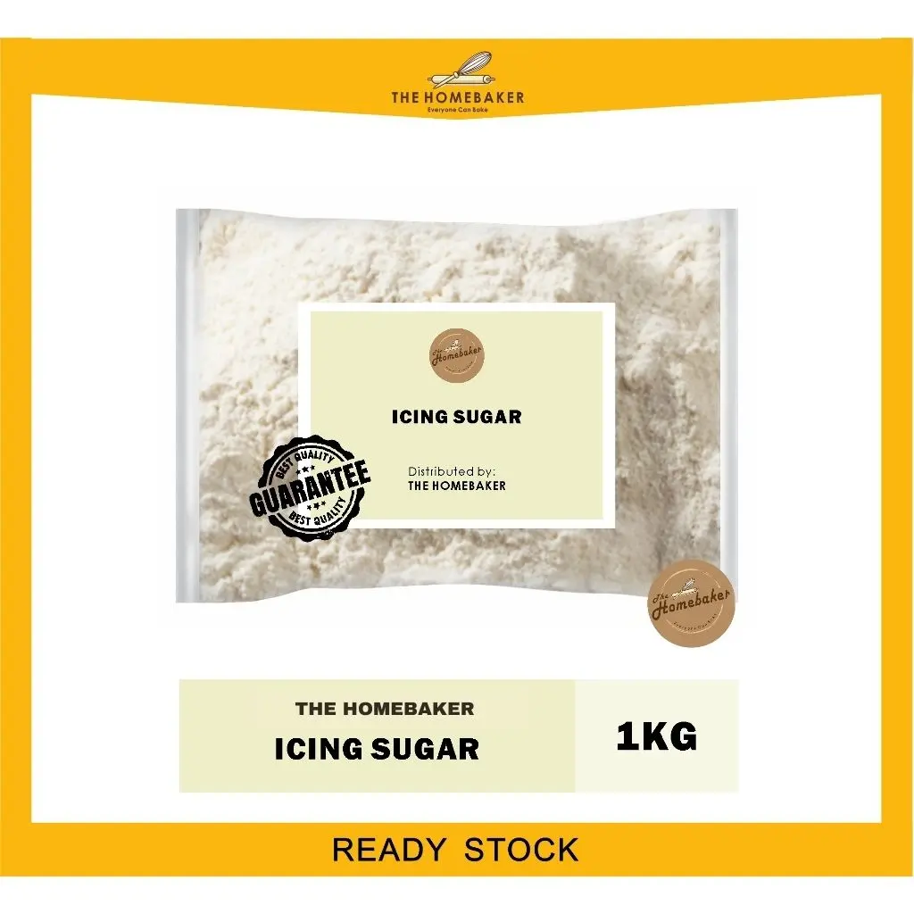 Icing Sugar / Gula Aising Ising / 1kg 500g / HomeBaker / Halal