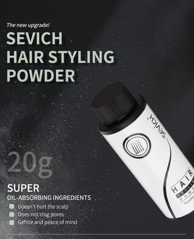Product Introduction of SEVICH Setting Fluffy Anti Sweat Styling Hair Powder 20g 4