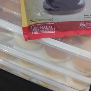 Dunia Dip Glaze  1 kg Eco Refill Bag Topping Kue Donut Dark Strawberry Taro Tiramisu Green Tea HALAL