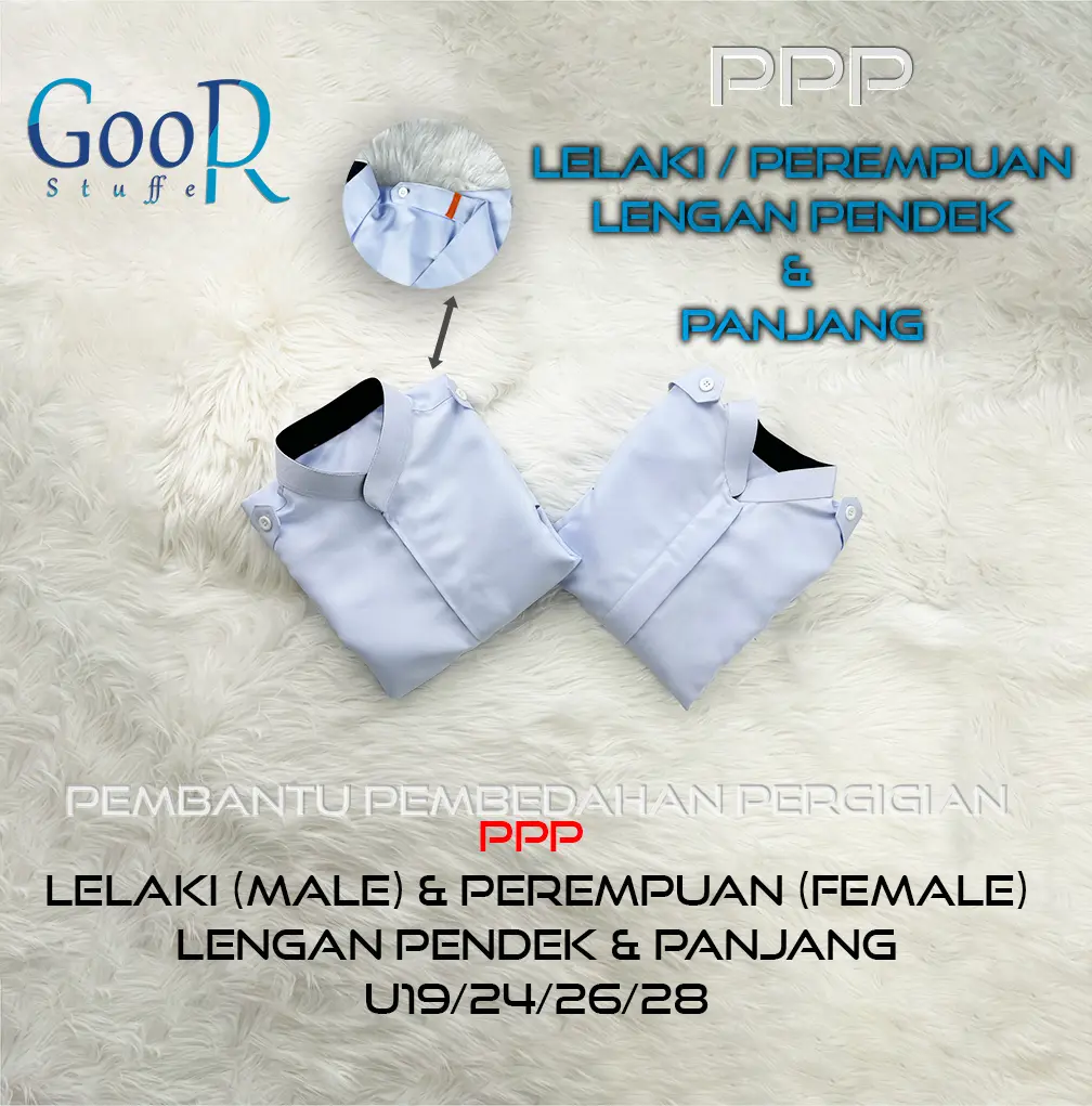 DSA Lelaki & Perempuan ***Lengan PANJANG & PENDEK*** ZIP DSA NEW Uniforms (Pembantu Pembedahan Pergigian)