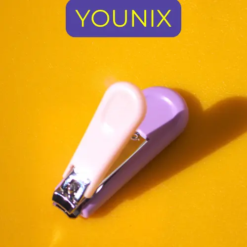 Gunting Kuku Anak Set Crown Nail Clipper untuk Bayi Laki-Laki dan Perempuan Keluarga dan orangtua Anak-Anak Kuning Ungu 6