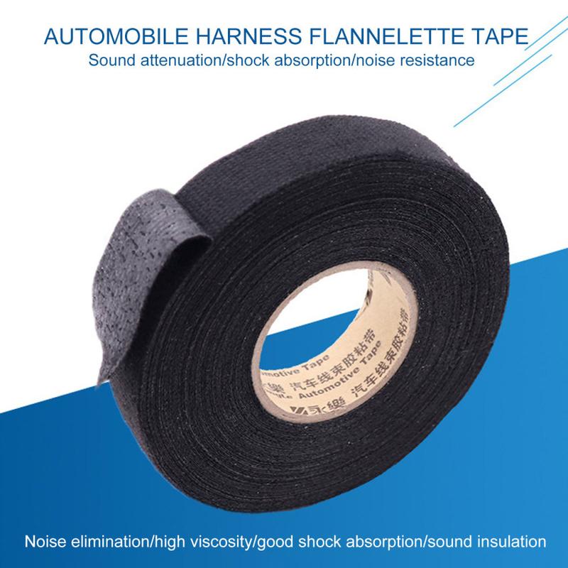 Universal Car Door Lock Protector Anti-shock Tape Shock Absorber Trunk Sound Insulation Pad Anti-noise Buffer Cable Wiring 8