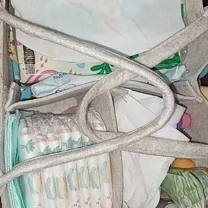 Multipurpose Caddy Bag/ Yang Ditingkatkan Baru/Tas Penyimpanan Bayi/Tas Penyimpanan Warna Macaron/Tas Permen/Diaper bag / Tas bayi / Caddy Bag / Tas Caddy