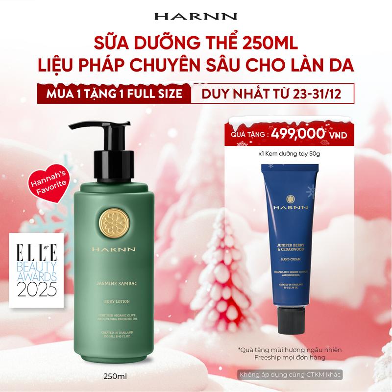 Sữa Dưỡng Thể Cấp Ẩm & Săn Chắc Da Hương Thiên Nhiên - HARNN Body Lotion 250ML