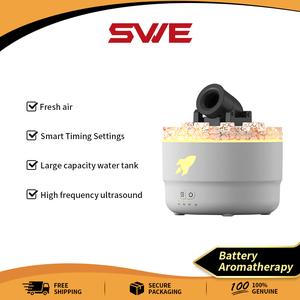 Pelembap Mesin Aromaterapi, SWE, dengan Reka Bentuk Obor-obor