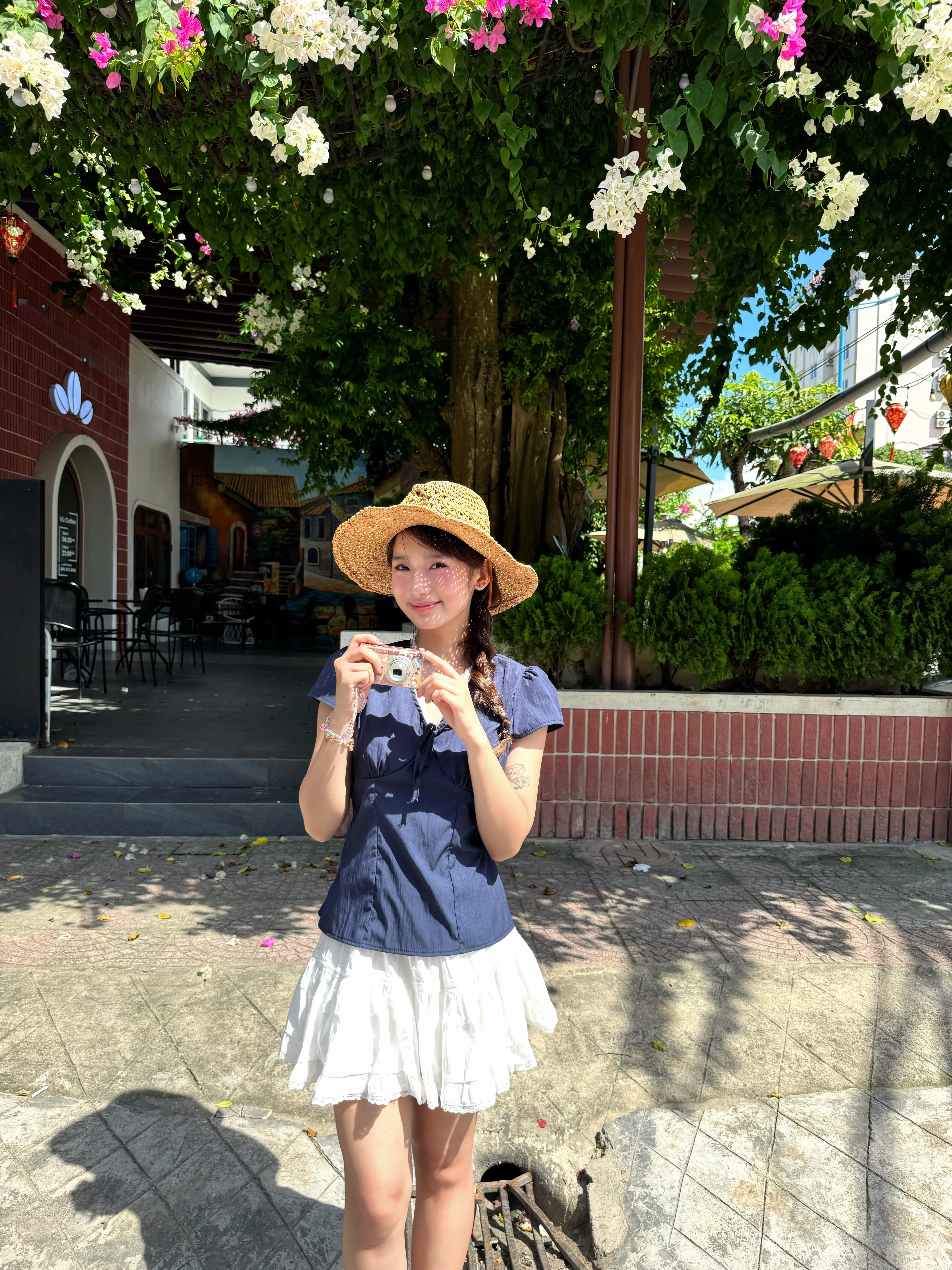 Áo kiểu nữ cổ tim phối ren thắt nơ ngực buộc eo sau lưng freesize chất liệu gió lụa Hàn babydoll dễ mặc cho mùa hè – A554 - 29feb.closet | BigBuy360 - bigbuy360.vn