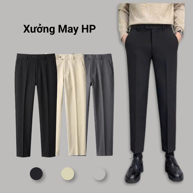 Quần Âu Nam Vitex Loại 1 , Form Slim Fit , Co giãn Nhẹ Thanh lịch