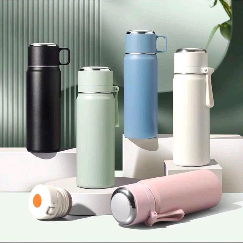 Bình Giữ Nhiệt Cao Cấp Thể Thao 4 Lớp Inox 316 Giữ Nhiệt Tốt Có Quai Cầm Tiện Lợi 500ml