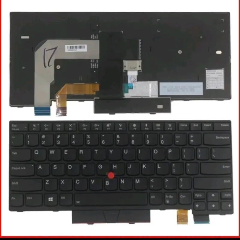 Keyboard Lenoovo ThinkPad T470 T480 A475 A485 Pointer No Backlight 3
