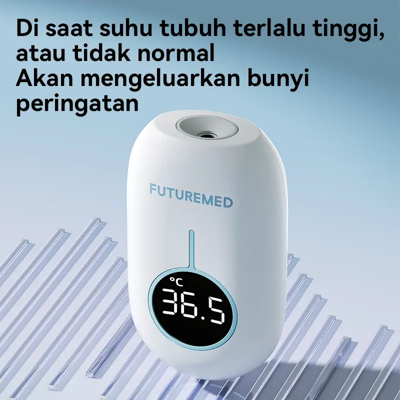 Futuremed Termometer Digital Infrared | Pengukur Suhu Tubuh Non-Contact | Termometer Dahi untuk Demam 2