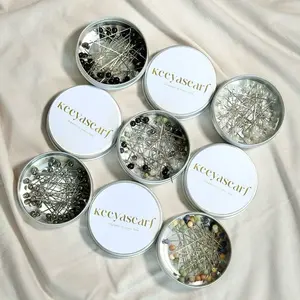 JARUM PENTUL HIJAB Premium by keeyascarf bahan stainless steel tajam dan anti karat peniti hijab premium