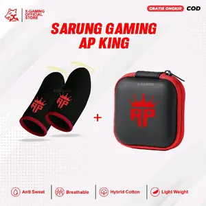 Dapet Box Pouch Sarung Jempol Gaming Anti Keringat Basah Finger Sleeve Premium Gamepad Game