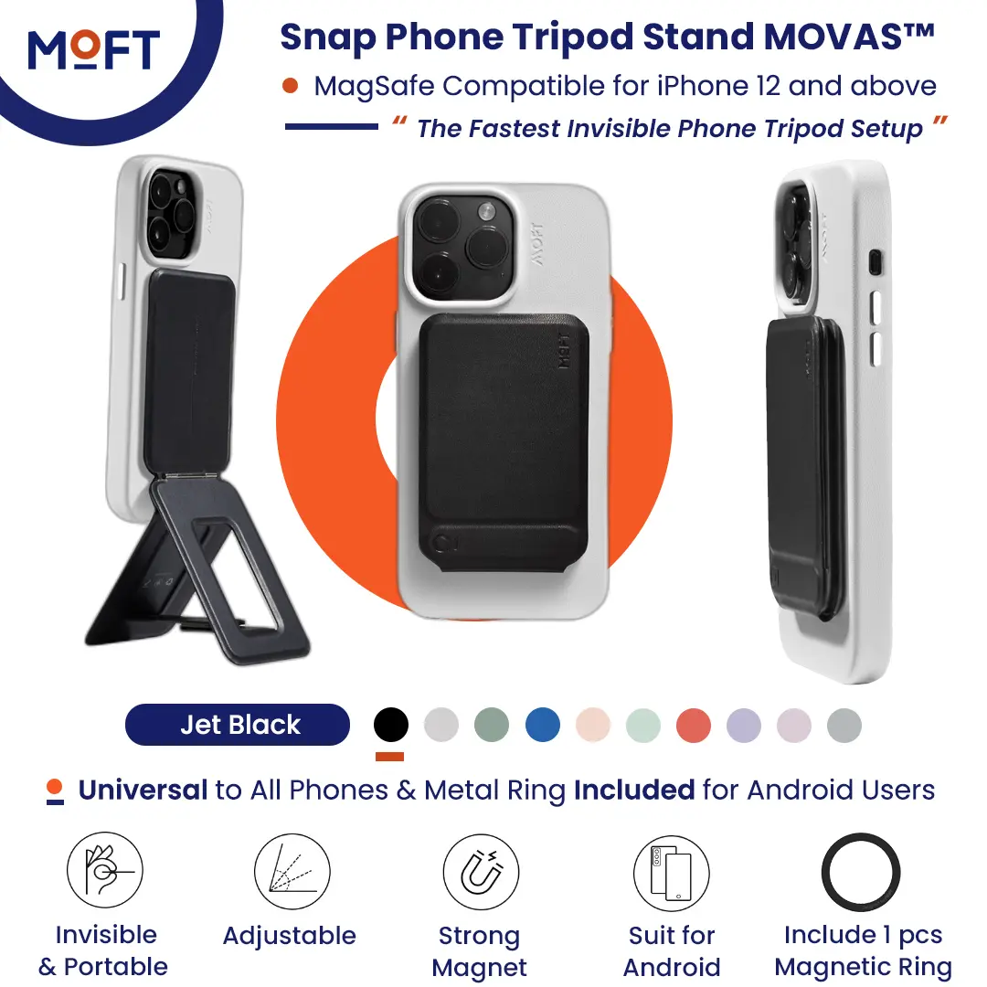 MOFT Snap Phone Tripod Stand MOVAS - MagSafe Compatible