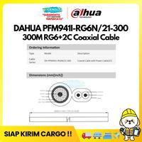 Gambar Kabel RG6 Dahua DH-PFM941I-RG6N/21-300 300M RG6+2C Coaxial Cable Kabel Cctv - DAHUA 300M dari Cengli Store Kota Surabaya 4 Tokopedia